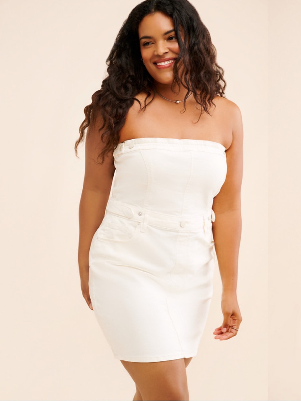 Good American Fit For Success Tube Mini Dress